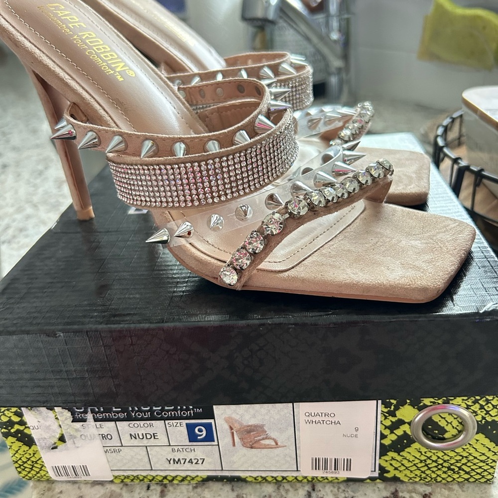 Cape Robbin Cream Stiletto Heels